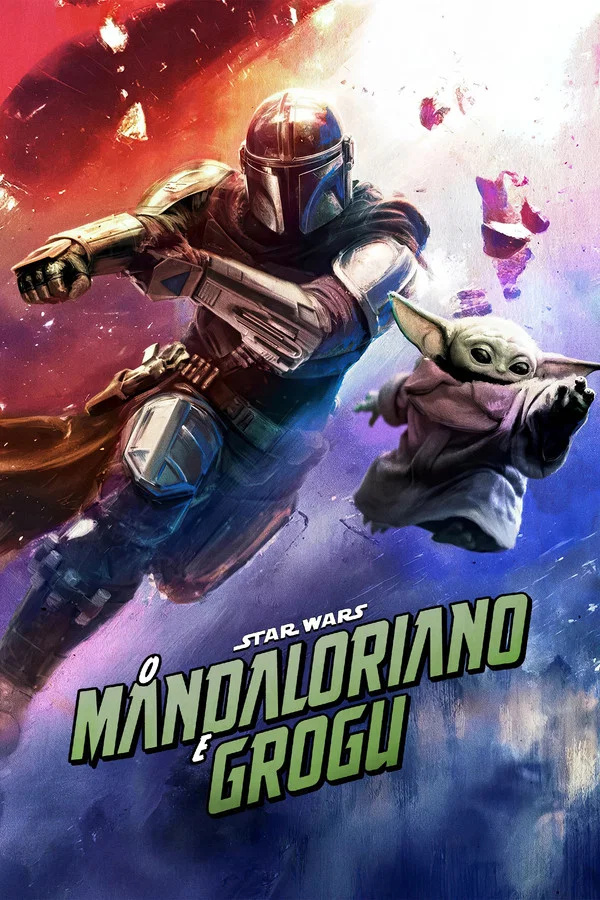 Capa de O Mandaloriano e Grogu